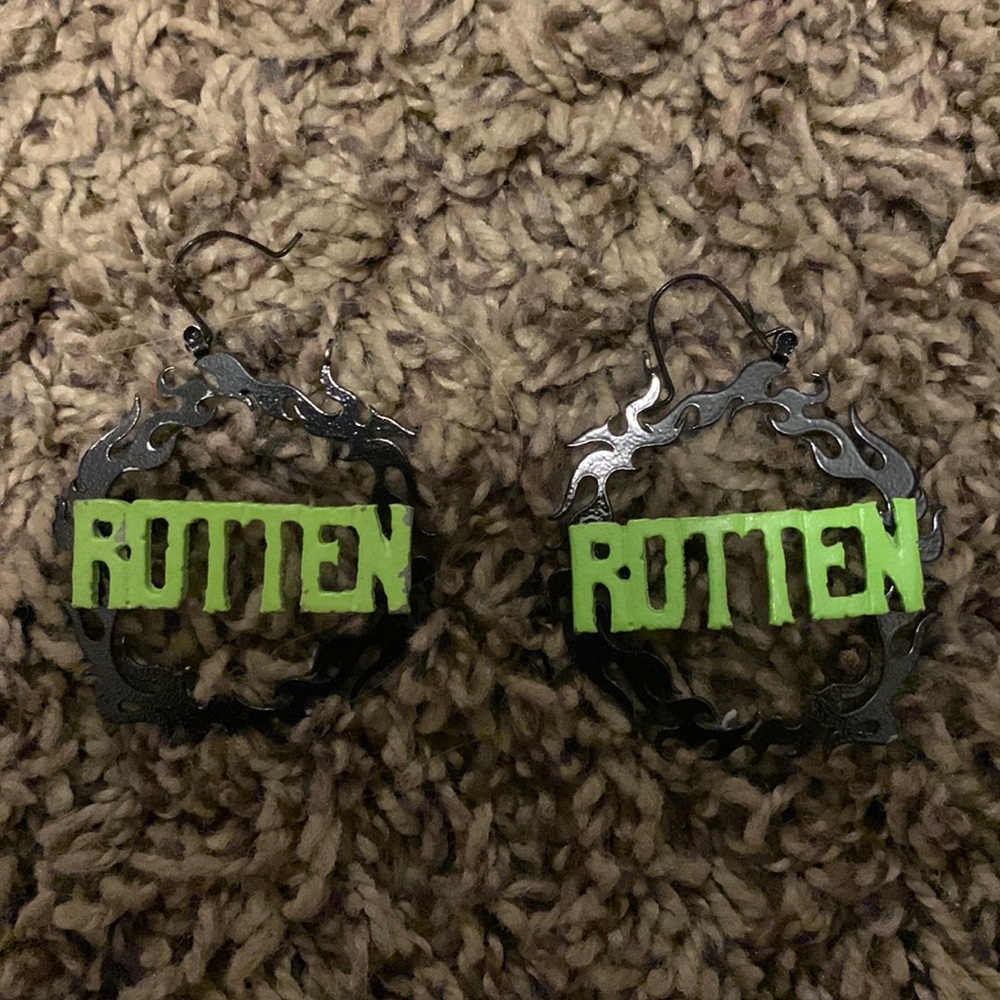 Rotten earrings